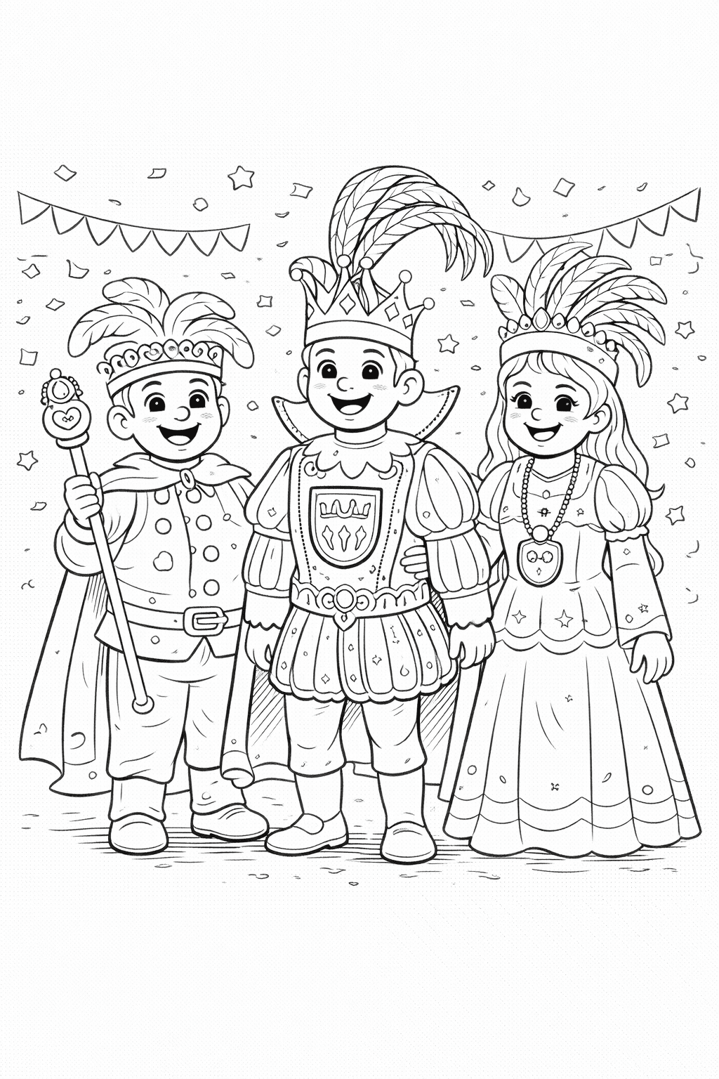 Kölner Dreigestirn Im Karneval