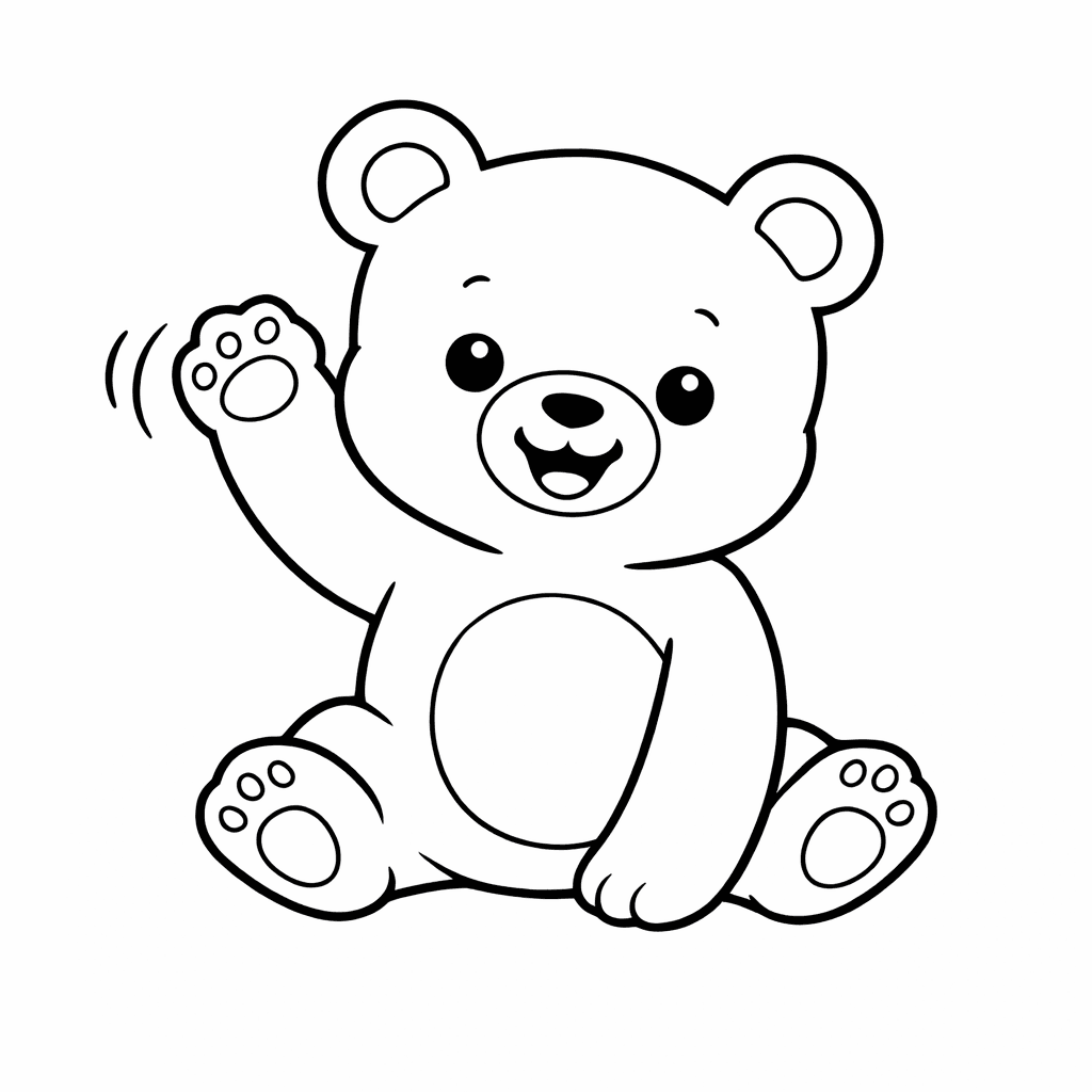 Kleiner BäR Winkt FröHlich