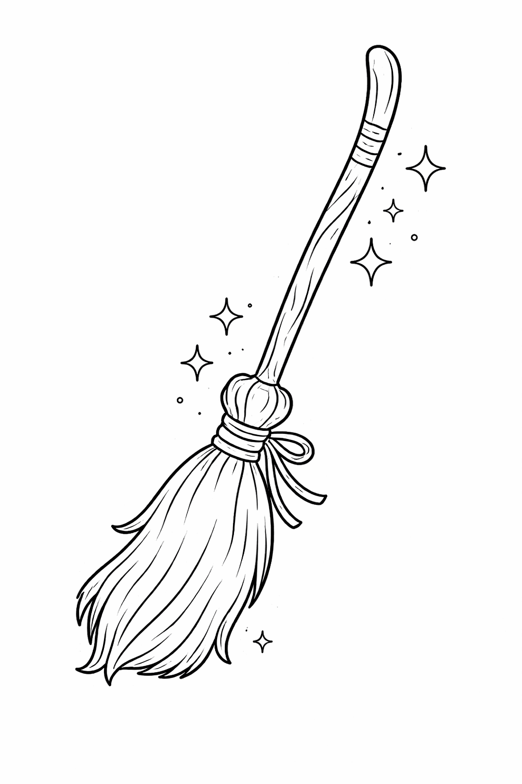 Witch's Broom Für Das Märchenland