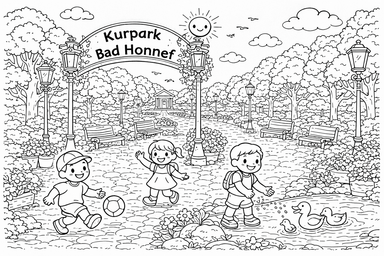 Burgruine Drachenfels - Ausmalbild