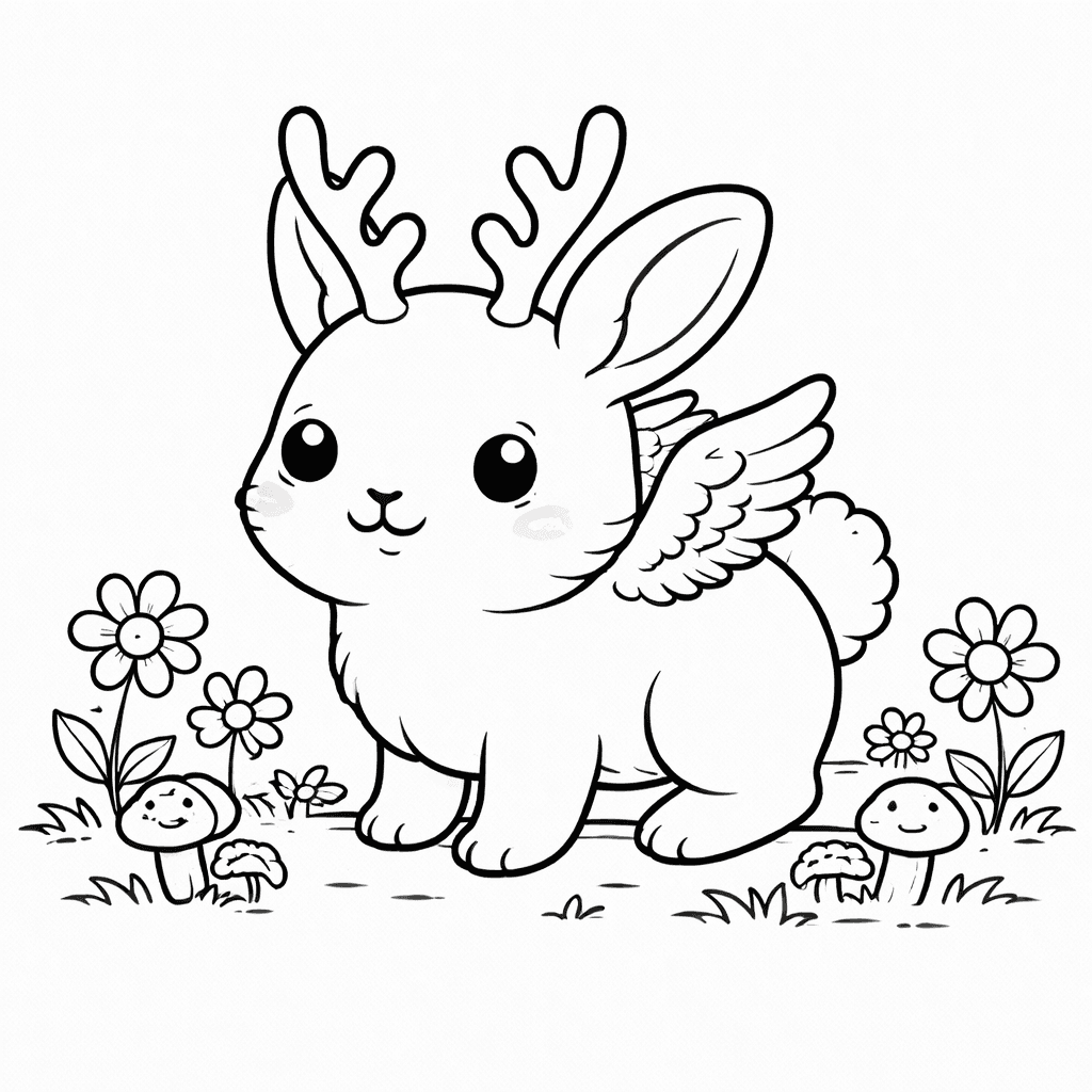 Wolpertinger Im Blumenwiese