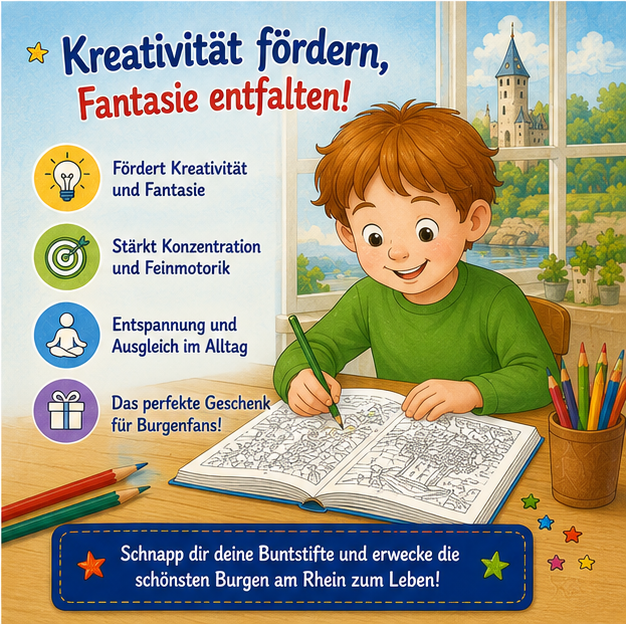 Promo-Grafik 4 für Die schönsten Burgen am Rhein